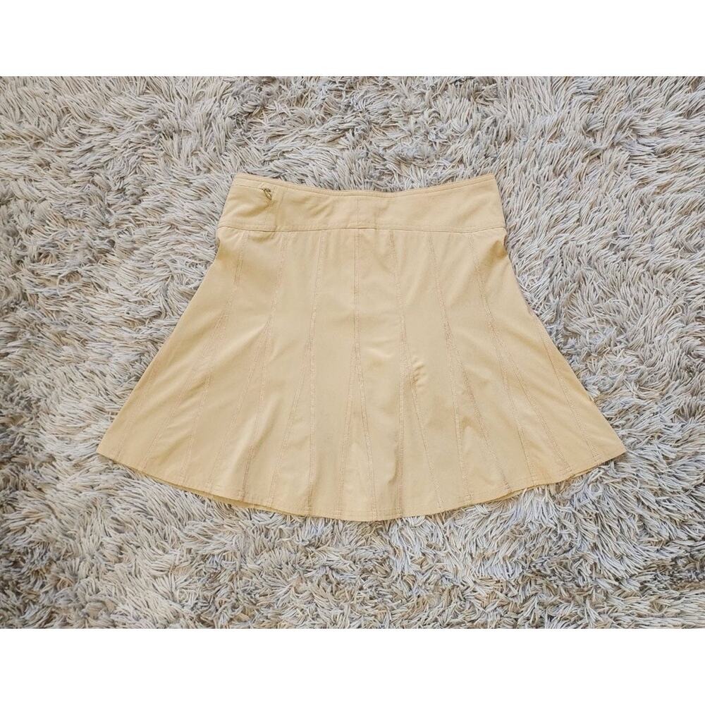 Athleta Soft Yellow Circle Skirt